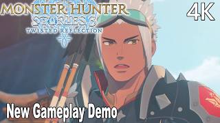 Monster Hunter Stories 3 Twisted Reflection NEW GAMEPLAY DEMO WALKTHROUGH 4K