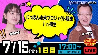 ボートレース桐生（公式）の配信のサムネイル画像