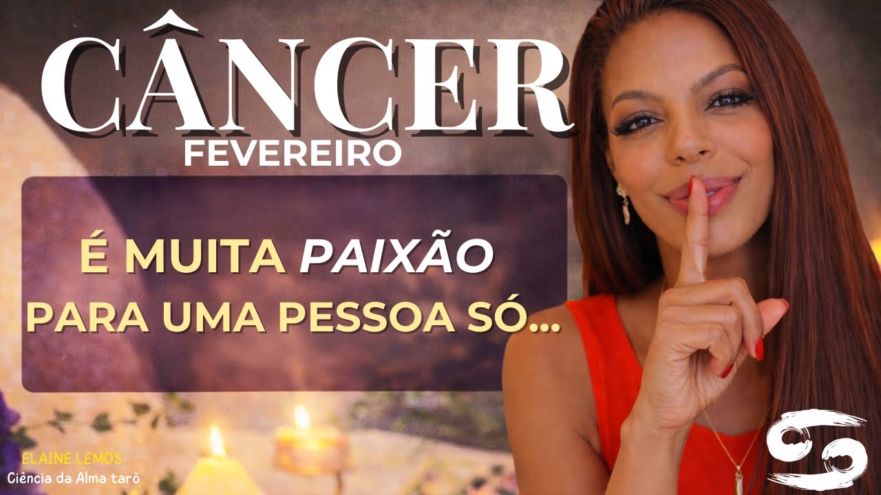 ♋️CÂNCER FEVEREIRO❤️‍🔥É MUITA PAIXÃO PARA UMA PESSOA SÓ… VOCÊ VAI SE SURPREENDER #tarô #câncer 
