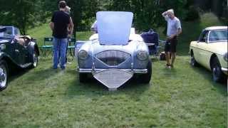 Austin Healey 100-4 at Vanderbilt Concours