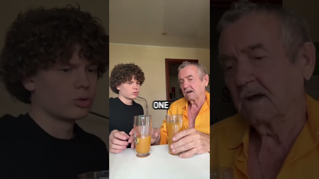 Grandpa’s Secret Plan.. 🍊😏