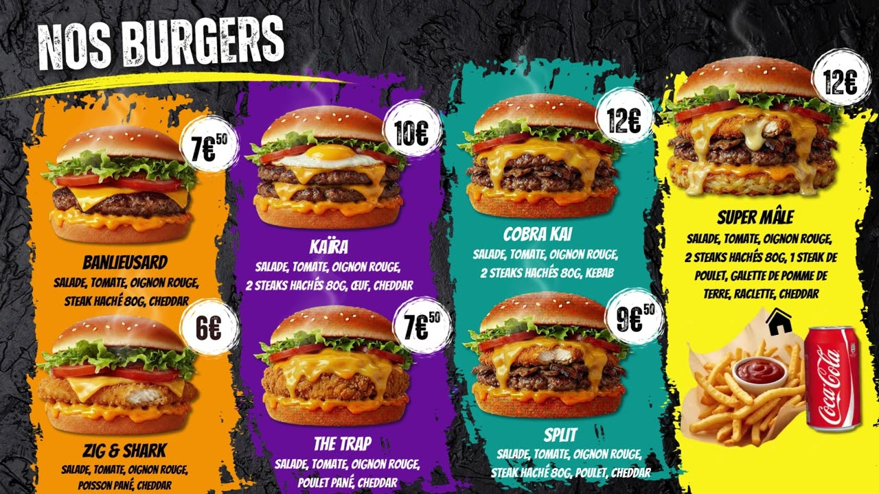 faire Conception de menu board TV, flyer et dépliant professionnel