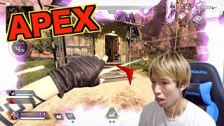 【APEX】顔出しに慣れてなさすぎて一生口開いてる実況者
