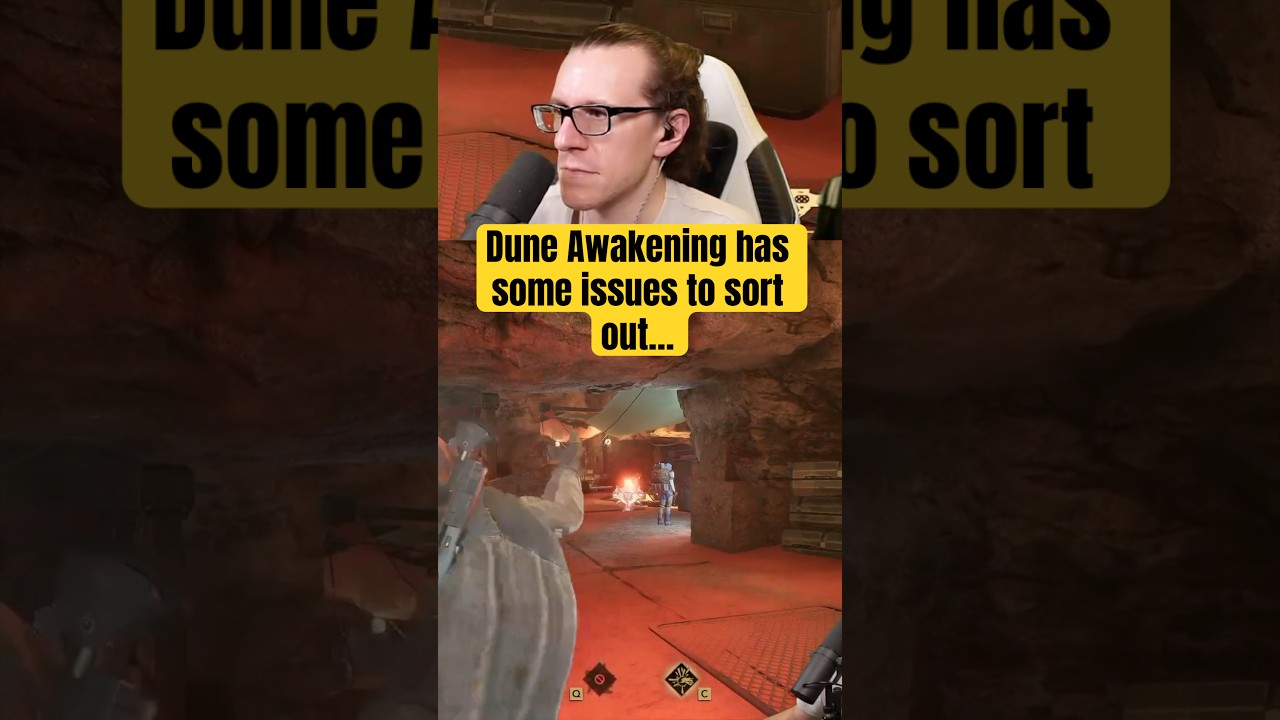 Dune Awakening has some issues with lag 😂 