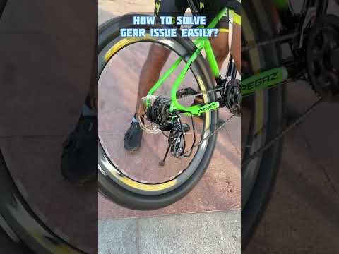 How to Solve clicking Issue in Bicycle Gear?