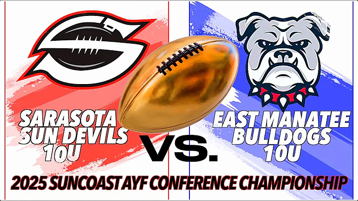 SARASOTA SUN DEVILS • 10U • 2025 SUNCOAST AYF CONFERENCE CHAMPIONSHIP • Saturday, November 1, 2025