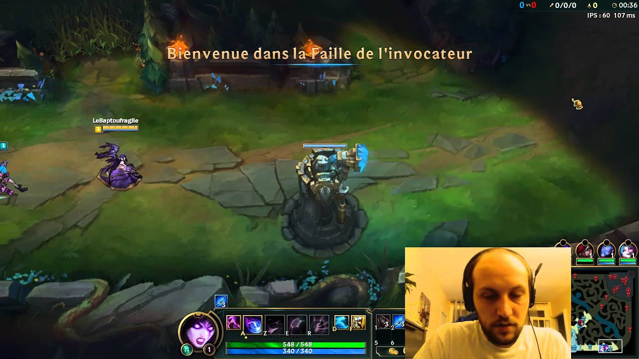 [League of Legends] Le babtou fragile sur LoL feat. Hyothep #1