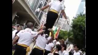 中外周家 2007年香港回歸10週年大巡遊 Jow Ga Lion Dance Part 2