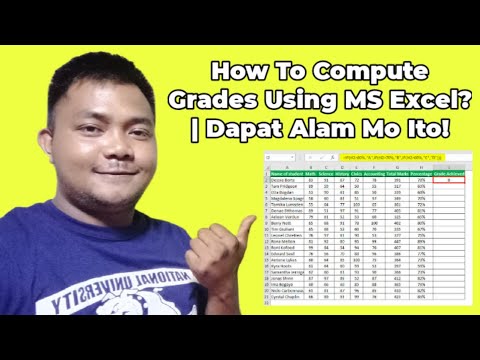 Video: Paano mo mahahanap ang average gamit ang Excel?
