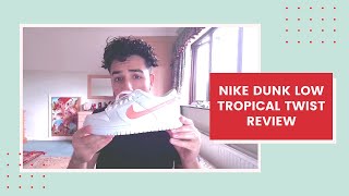Nike Dunk Low Tropical Twist Review @ChaudhryWaqas