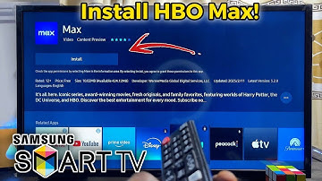 Samsung Smart TV: How to Download and Install HBO Max