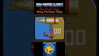 Sky Chase Zone Wing Fortress Flyby #sonic2 #segagenesisclassics #sega #gameplay #yellowishwolfgaming