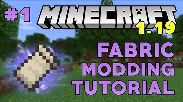 Minecraft 1.19: Fabric Modding Tutorial - Workspace Setup (#1)