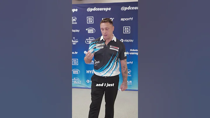 My Throw with ‚Iceman’ Gerwyn Price 💪🏼🎯#pdc #pdcdarts #iceman #darts #dartscommunity