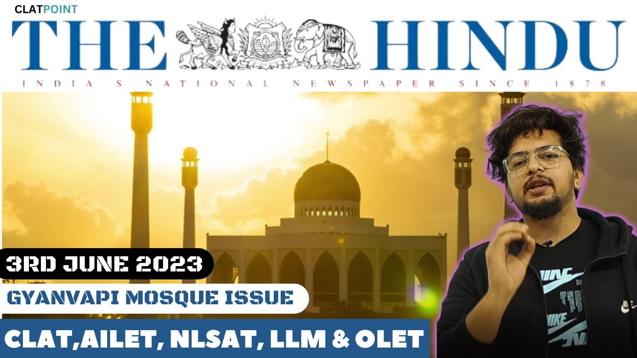 The Hindu News Paper Analysis,3rd June 2023 Current affairs today CLAT