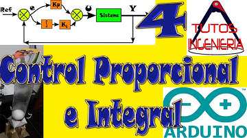 Controlador proporcional e integral con arduino, aplicado al sistema de levitación