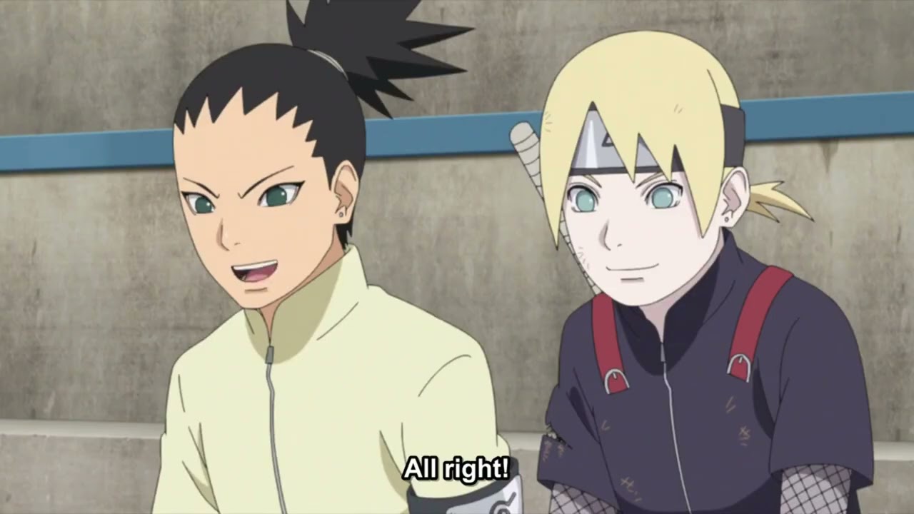 Sarada Utchiha vs Chocho Akimichi  full fight / Kawaki vs Shenki