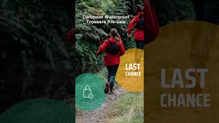 LAST CHANCE to pre-order a pair of the Dartmoor Waterproof Trousers! ✨⁠