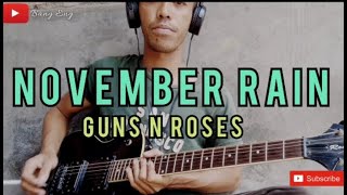 November Rain [Guns N' Roses]- Bang Eng cover guitar