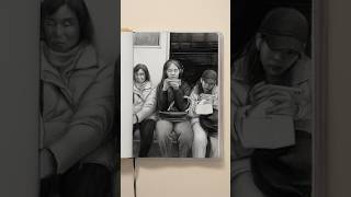 Drawing ✨ graphite and charcoal on paper #drawing #sketchbook