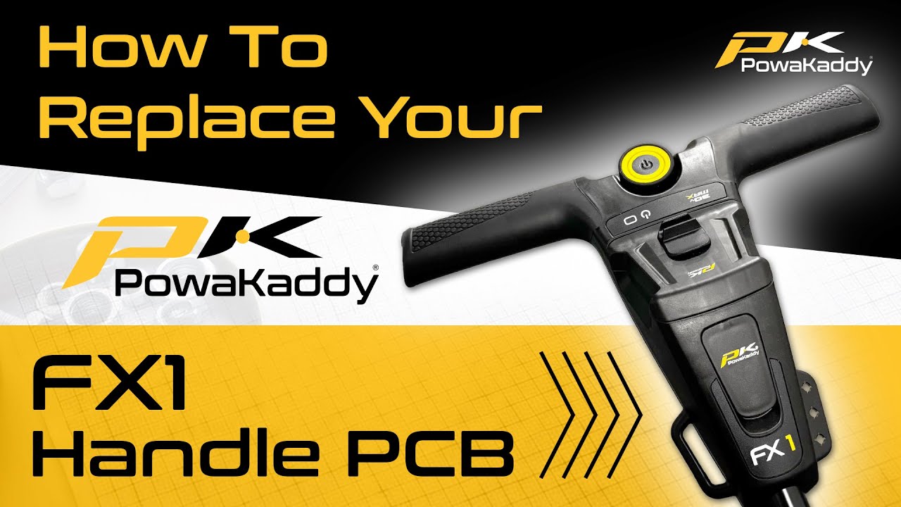 How To Replace The Handle PCB Inside Your FX1 PowaKaddy