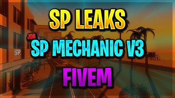 [ESX] [PACK] SP Mechanic Job V3 [MenuV] | Script FiveM | SP