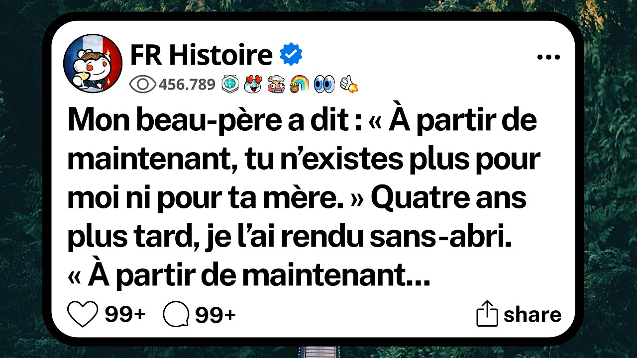 Ce mardi-là, je rentrais de l’école comme d’habitude. J’ai poussé la porte, posé mon sac, et je l’ai trouvée dans la cuisine, les mains à plat sur la table. Elle n’a pas dit « il faut qu’on parle...