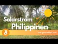 Passives Einkommen - ein Leben mit wenig Staat. Off-Grid #Solarstrom ernten und #Bitcoin staken