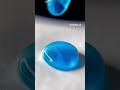 Beautiful relaxing satisfactory music video of blue water drop with calm piano sound.