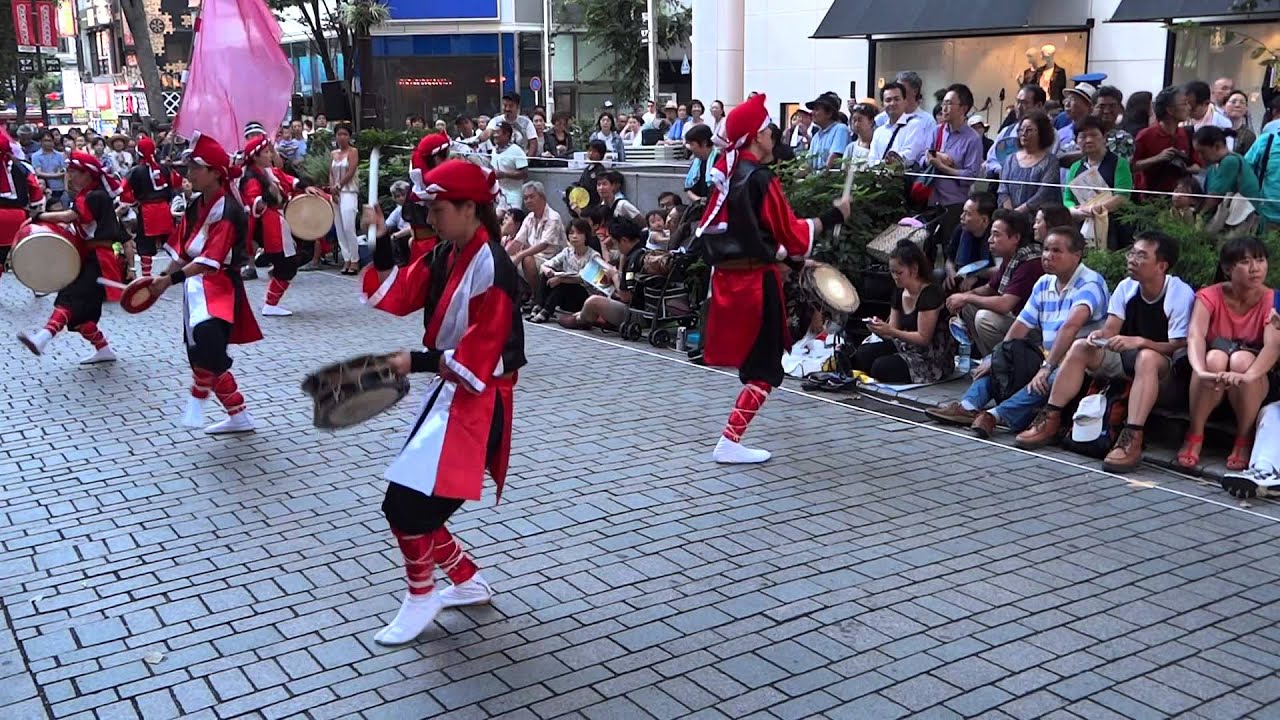 創作エイサー隊炎舞太鼓 ①／N‐3会場（モア4番街）／新宿エイサー