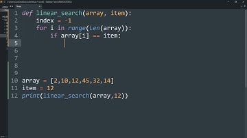 Search for items in an array in Python
