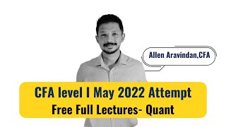cfa level i cfa level 1 quantitative methods basic statistics:Reading 2  Part 1- Allen Aravindan,CFA