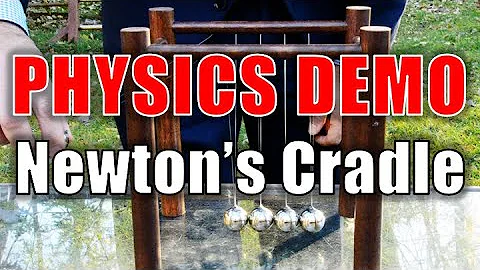 Physics Demo: Newton's Cradle (Collisions)