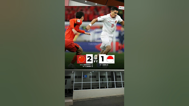 TIMNAS INDONESIA KALAH DARI CHINA SHIN TAE YONG MURKA