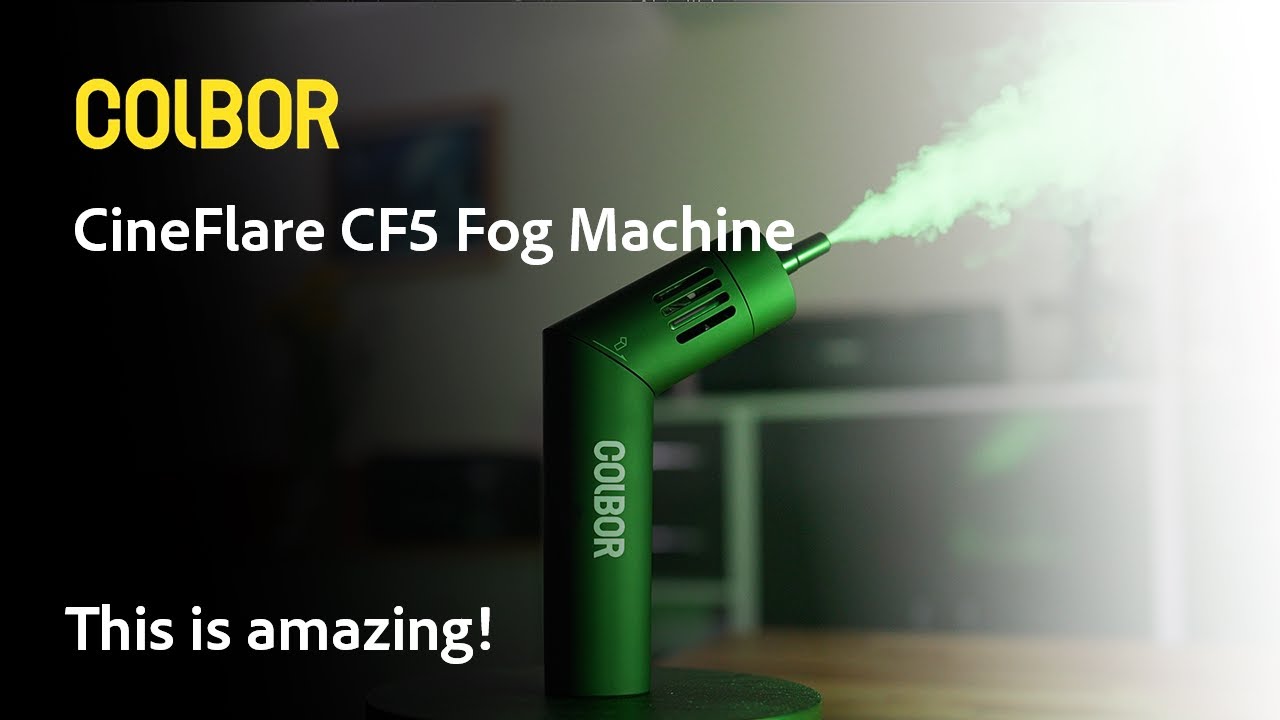 Discover the game changing COLBOR CineFlare CF5 mini fog machine