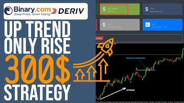 Only rise strategy with Analysis for Beginners | Binary.com | Deriv.com Auto Trading Bot