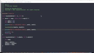 C Programmieren Mit Xcode - So Kannst Du Zwei Zahlen Vertauschen