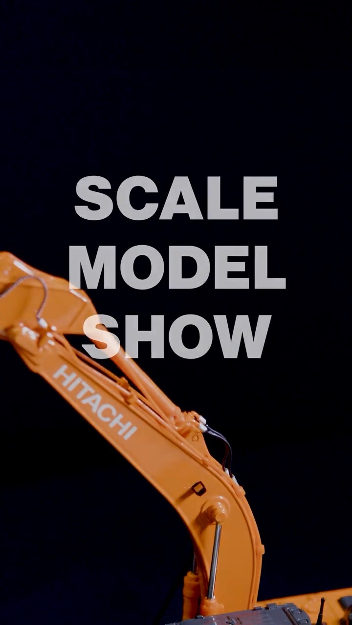 日立建機日本】ミニチュアモデルの一部をご紹介 #スケールモデル #重機