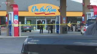 Man opens fire at Exxon gas station, walks away and shoots self
