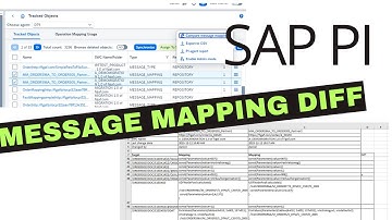 What is the difference between SAP PI/PO Message Mappings?