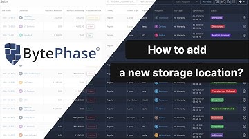 How to Add Storage Location in BytePhase CRM | Organize Inventory Easily in Your Repair Shop