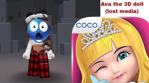 Ava the 3D doll (lost media/explained) #fypviralシ #roblox