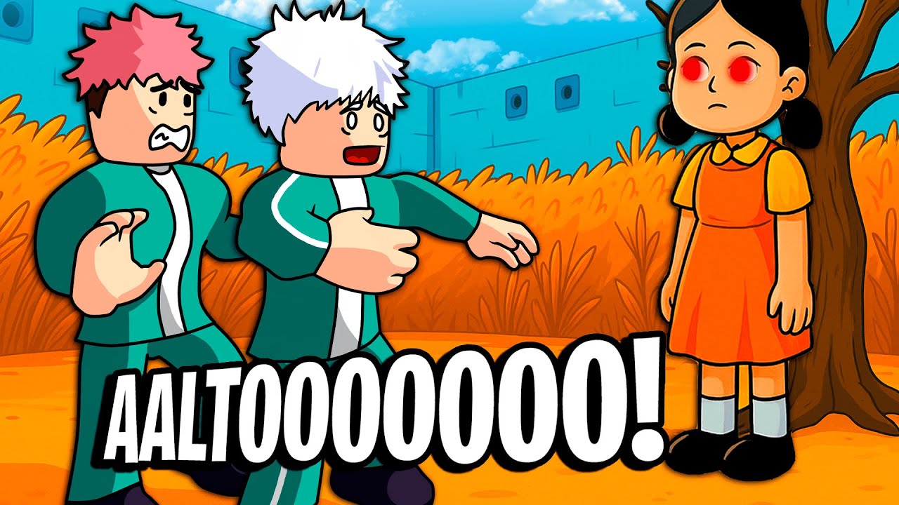 ITADORI, GOJO y MEGUMI SOBREVIVEN al JUEGO DEL CALAMAR | ROBLOX