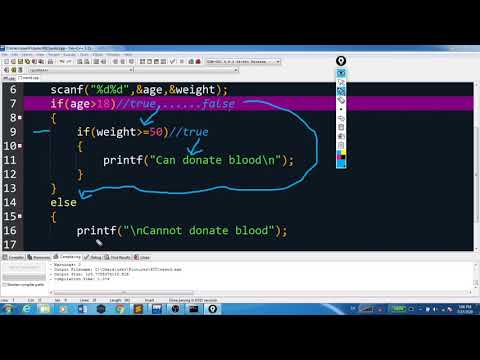 Nested if in C Programming