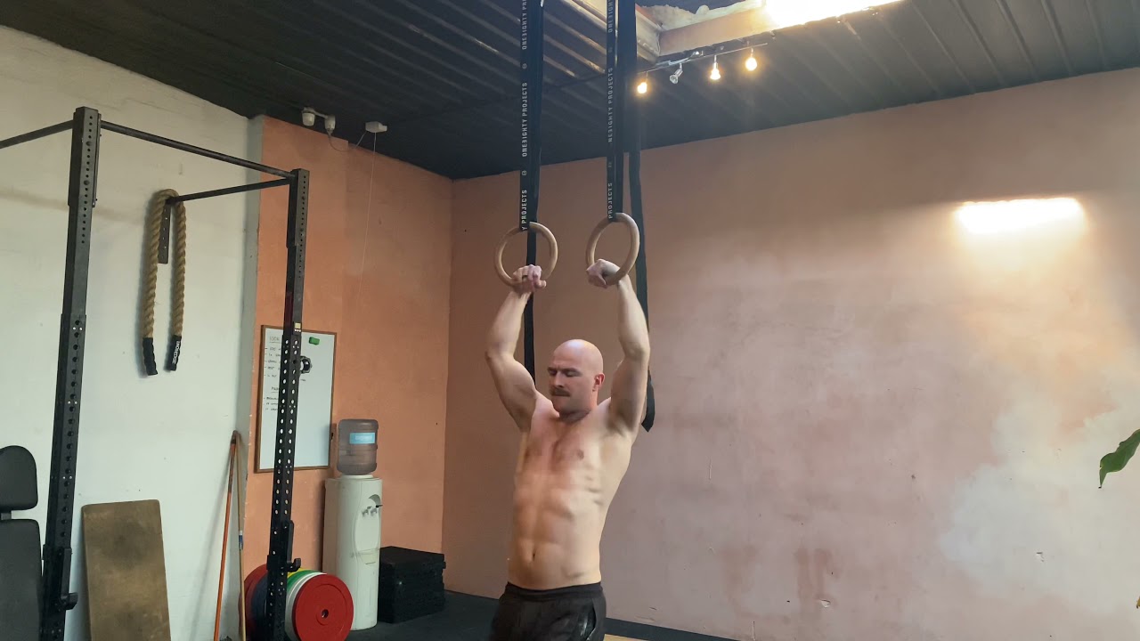 Negative Ring Muscle up YouTube