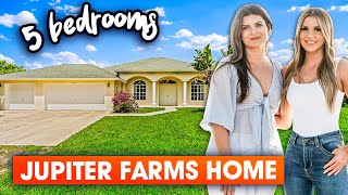 Jupiter Farms Home Tour ~ 5 bedroom