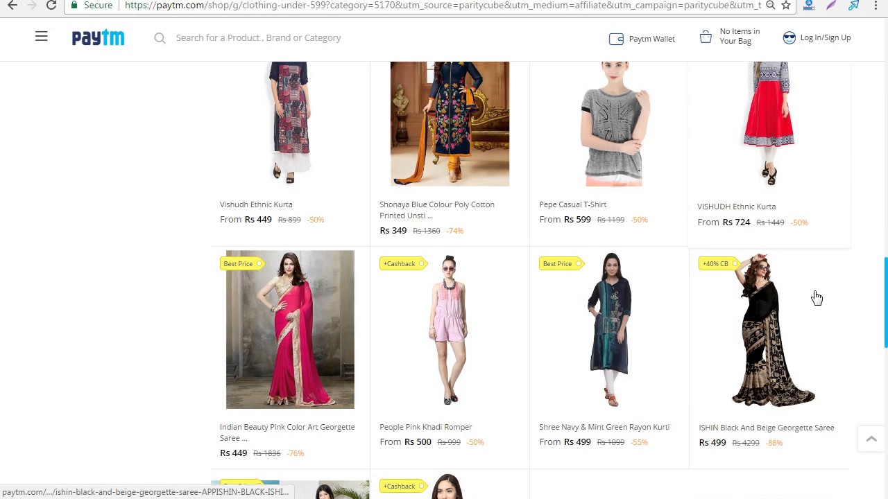 paytm men & women Fashion Collection