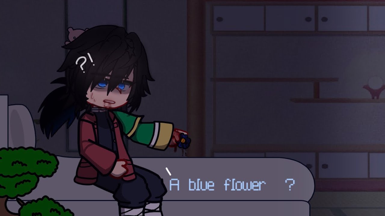 Ep 1: A Blue Flower..? || Hanahaki Disease AU|| Giyuu Angst