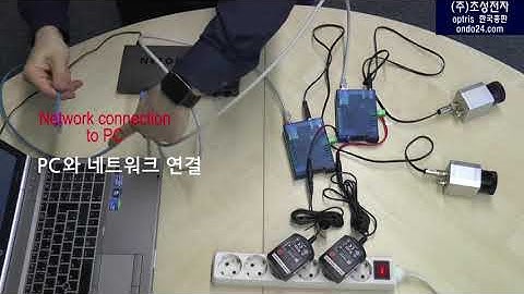 (한국어자막) Video Tutorial_Connecting optris PI Camera and USB Server Gibabit
