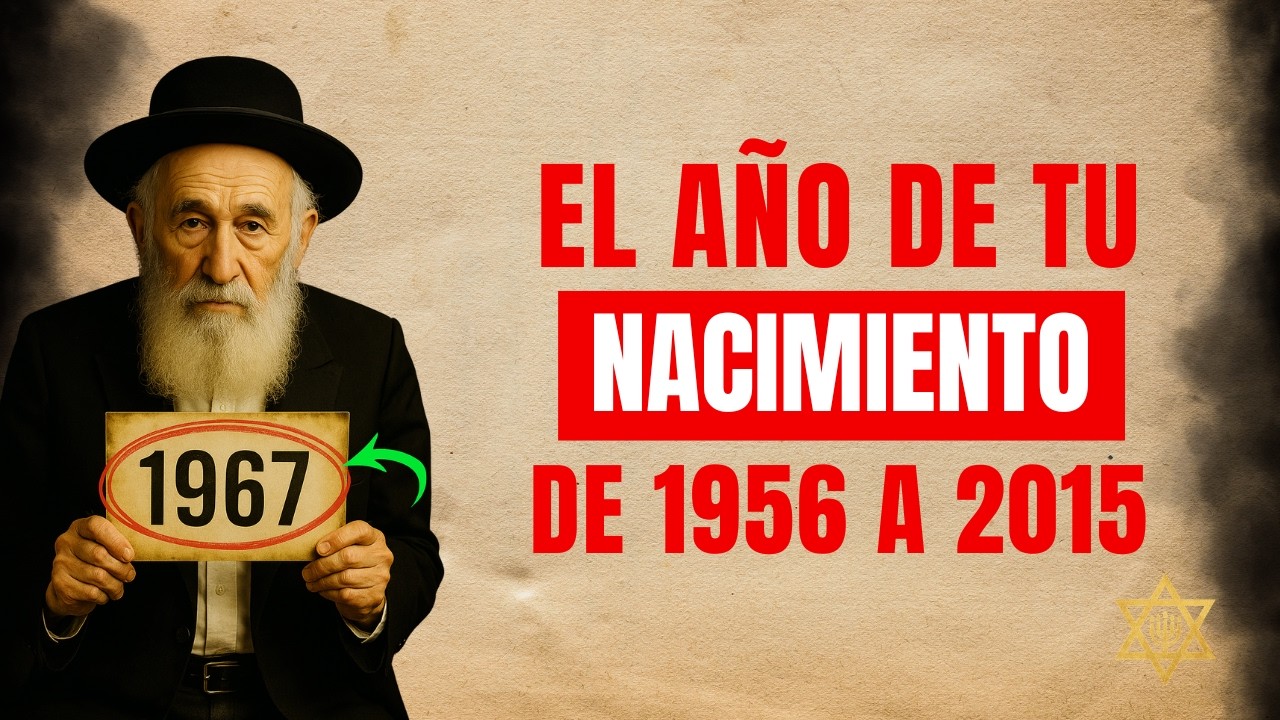 DESCUBRE el mapa ESPIRITUAL oculto en tu año de nacimiento – Sabiduría Judía